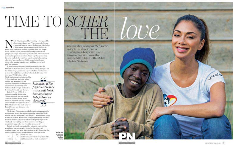 You Magazine Time To Scher The Love With Nicole Scherzinger Jordi Matas Photographer